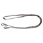 HY Equestrian ProPrecision Softy Grip Reins with Stoppers - Brown