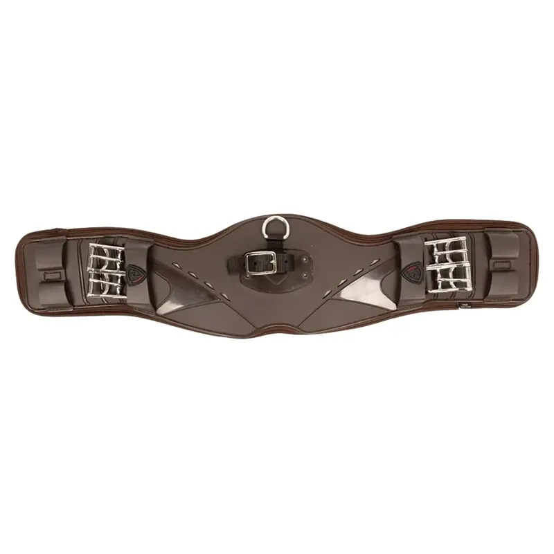 Hy ProReaction Anatomical Contoured Vented Dressage Girth - Brown