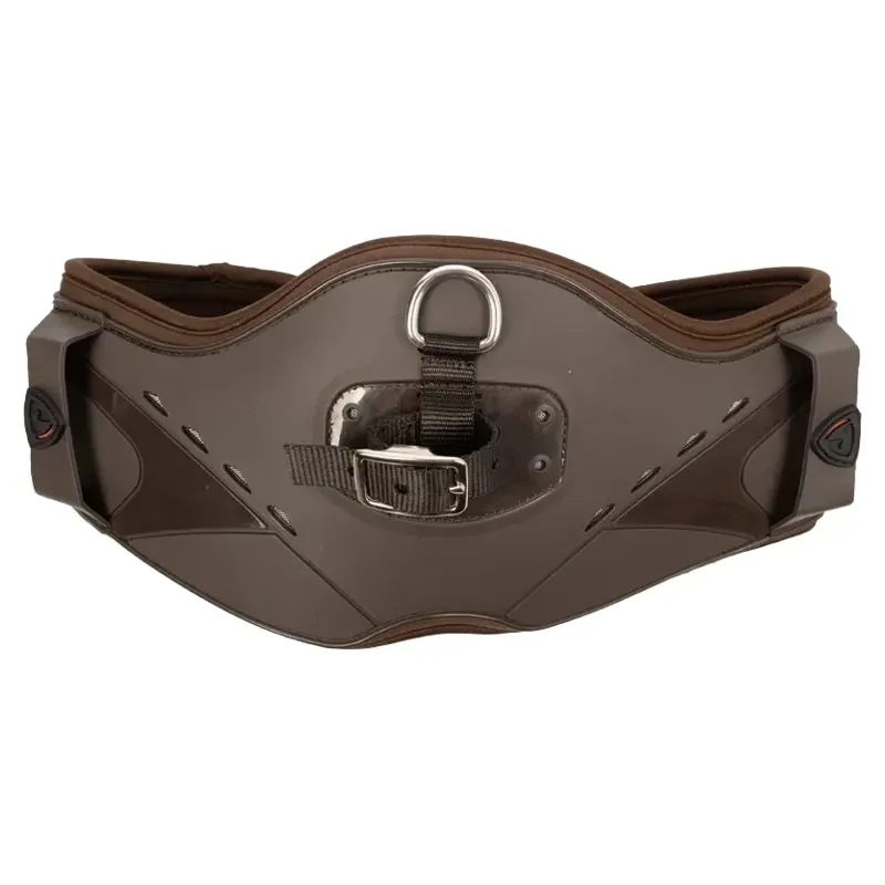 Hy ProReaction Anatomical Contoured Vented Dressage Girth - Brown-1
