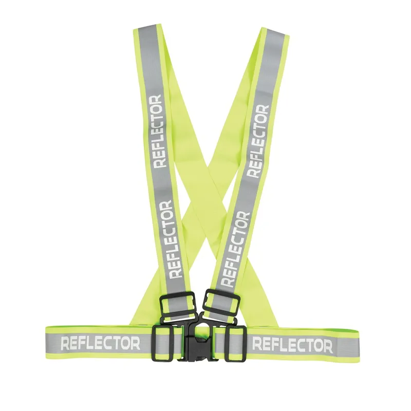 Hy Equestrian High Visibility Adjustable Harness - Yellow-1