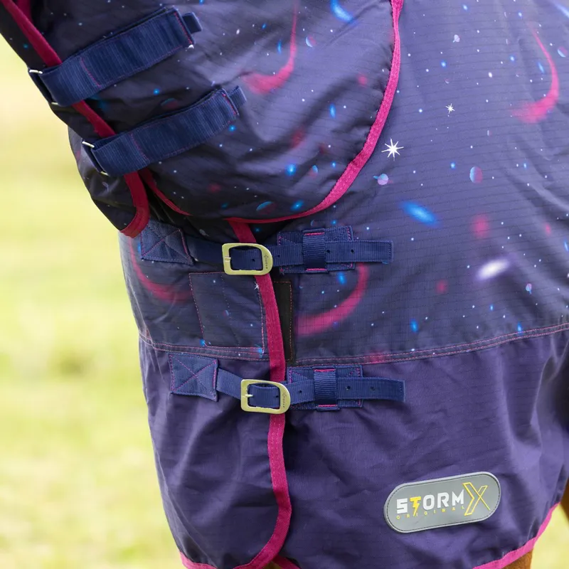 StormX Original 200g Combo Neck Turnout Blanket - Out Of This World-5