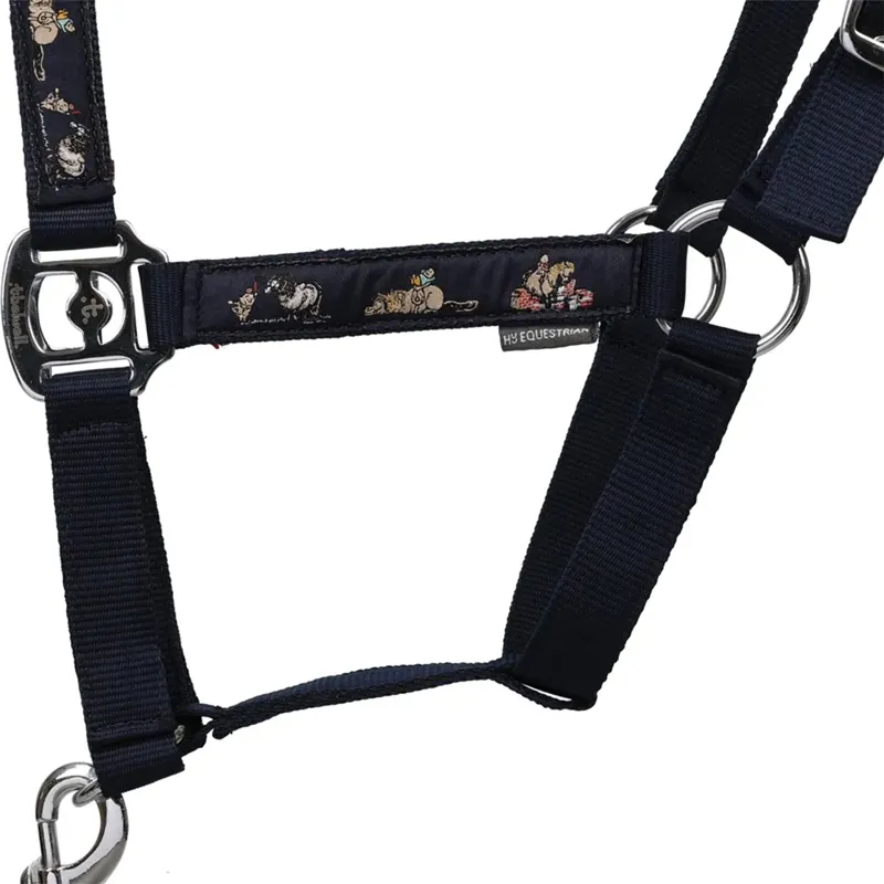 Hy Thelwell Halter and Lead Rope Set - Practice Makes Perfect-2