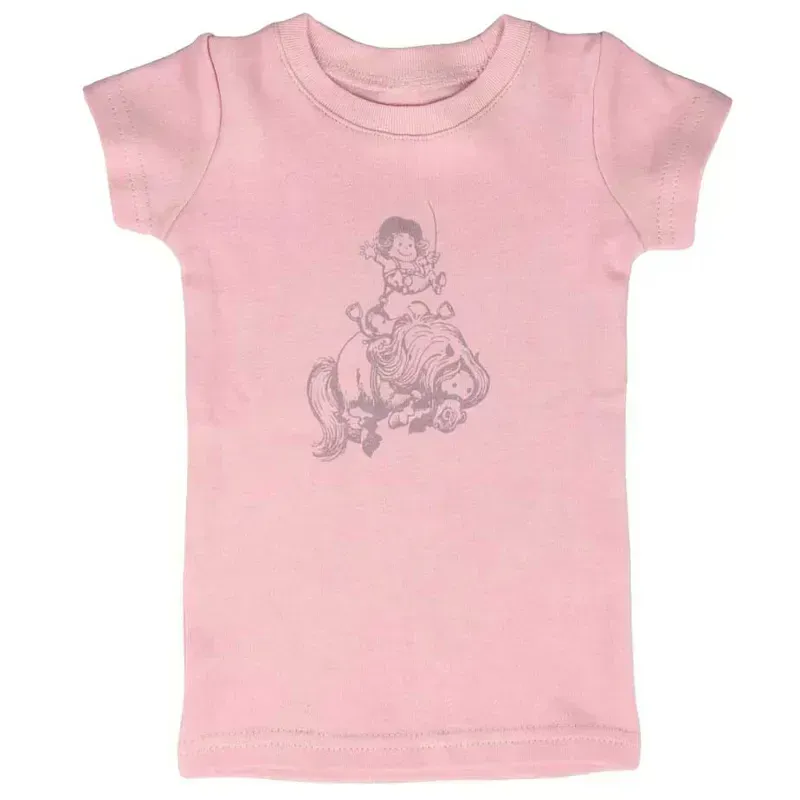 Hy Thelwell Mini Tots Baby Tee - Pink