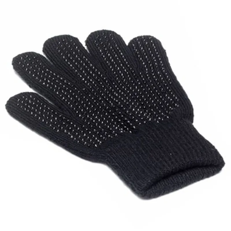 Hy Equestrian Magic Adult Grip Gloves - Black