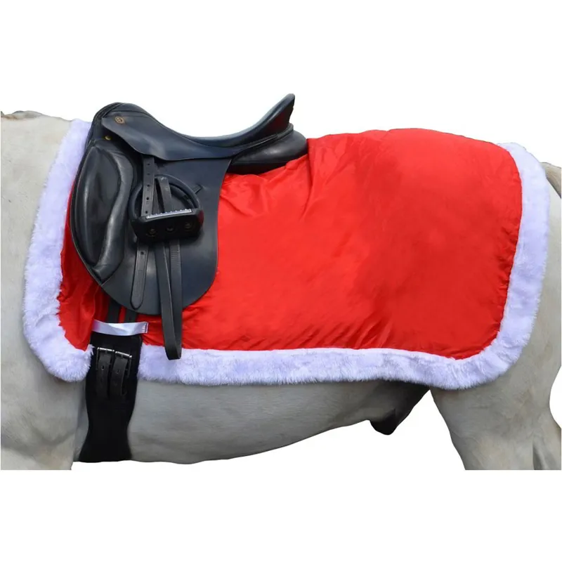 Hy Christmas Horse Santa Exercise Sheet - Red/White-1