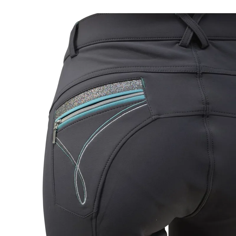 HyPERFORMANCE Belgravia Knee Grip Womens Breeches - Gray - 30in-2