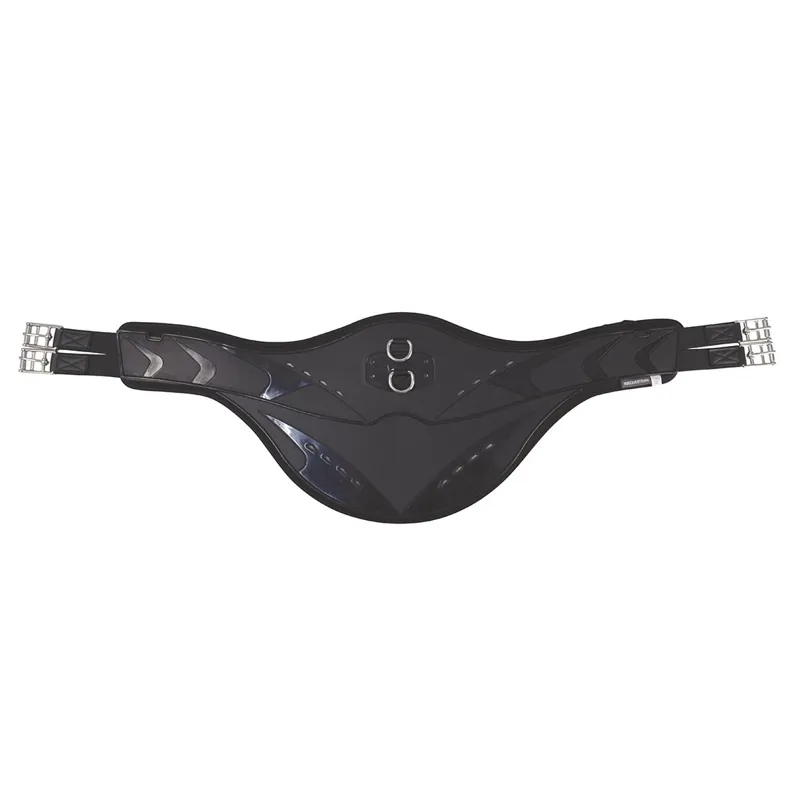 Hy Equestrian Contoured Long Stud Girth - Black-1