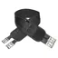 Hy Equestrian Waffle Girth with One Elastic End - Black