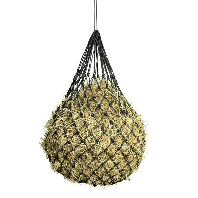 Hy Equestrian Slow Flow Mini Hay Net - Black
