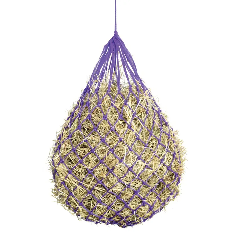 Hy Equestrian Slow Flow Mini Hay Net - Purple