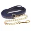Hy Soft Webbing Lead Shank With Chain - Navy/Grey