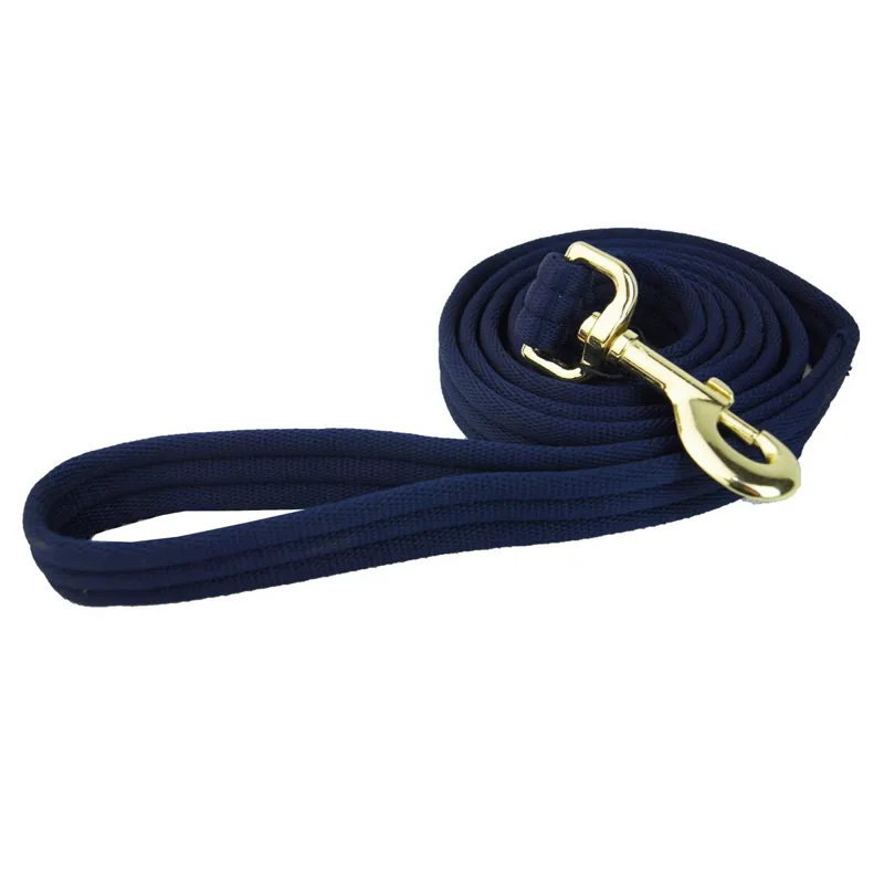 Hy Soft Webbing Lead Rope - Navy-1