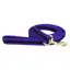 Hy Soft Webbing Lead Rope - Purple/Black