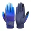 HY Equestrian Ombre Junior Riding Gloves - Navy/Ocean