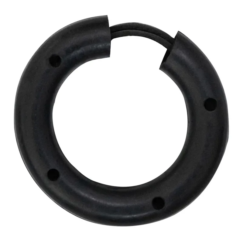 Hy Equestrian Fetlock Ring Sausage Boot with Strap - Black