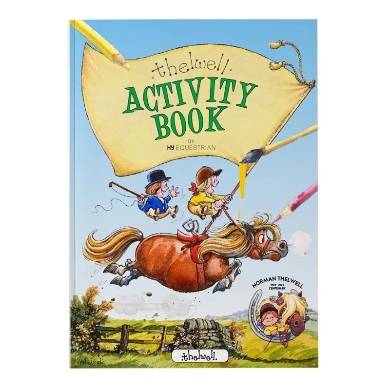 Hy Equestrian Thelwell A4 Activity Book