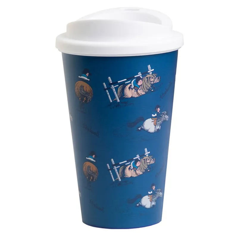 Hy Equestrian Thelwell Collection Travel Cup - Navy