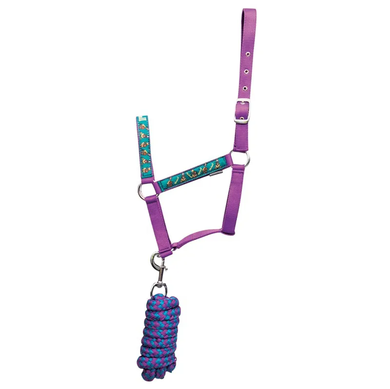 Hy Equestrian Thelwell Halter and Lead Rope - Pony Friends