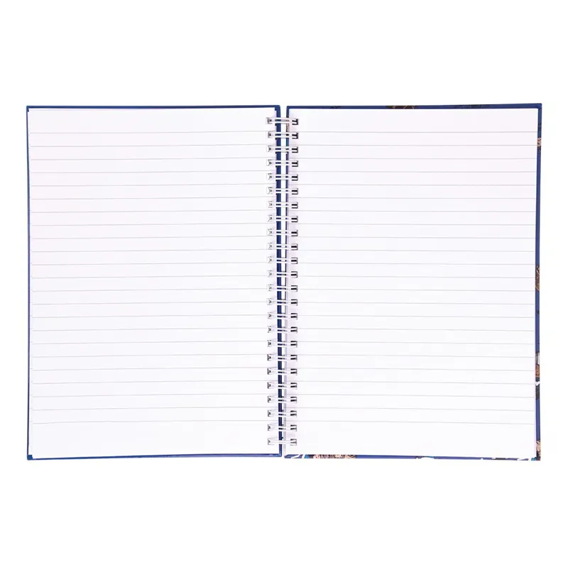 Hy Equestrian Thelwell A5 Lined Notebook - Thelwell Jumps/Blue-1