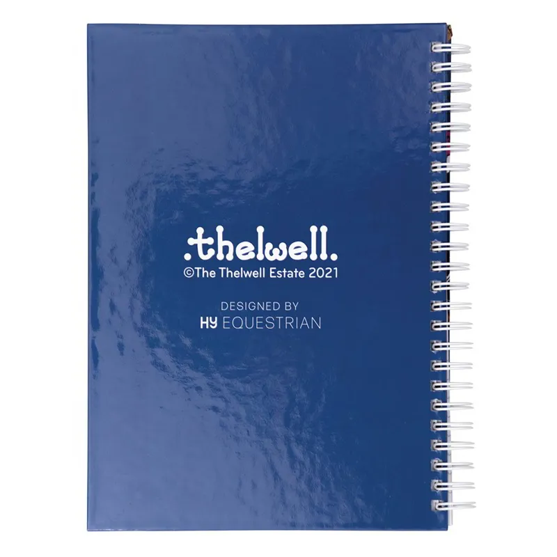 Hy Equestrian Thelwell Collection A5 Notebook - Thelwell Race/Blue-2