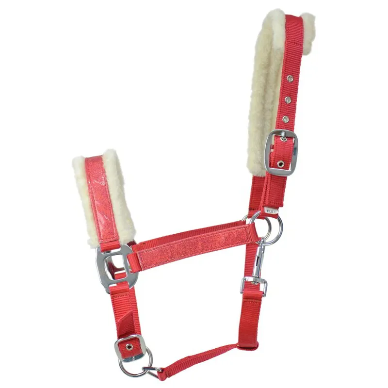 Hy Christmas Halter - Red Sparkle