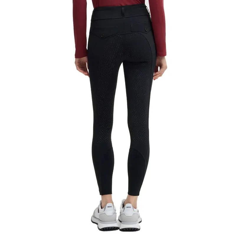 BOSS Equestrian Hybrid Full Grip Womens Breeches - Sky Captain-1