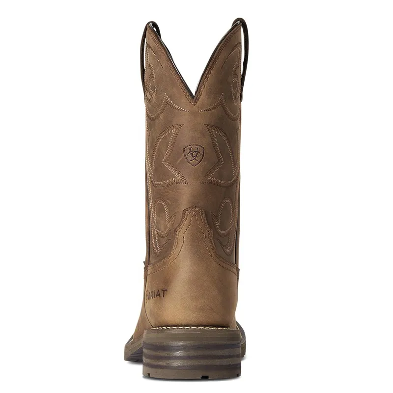 Ariat Hybrid Patriot H2O Men's Western Boots - Distressed Brown-5