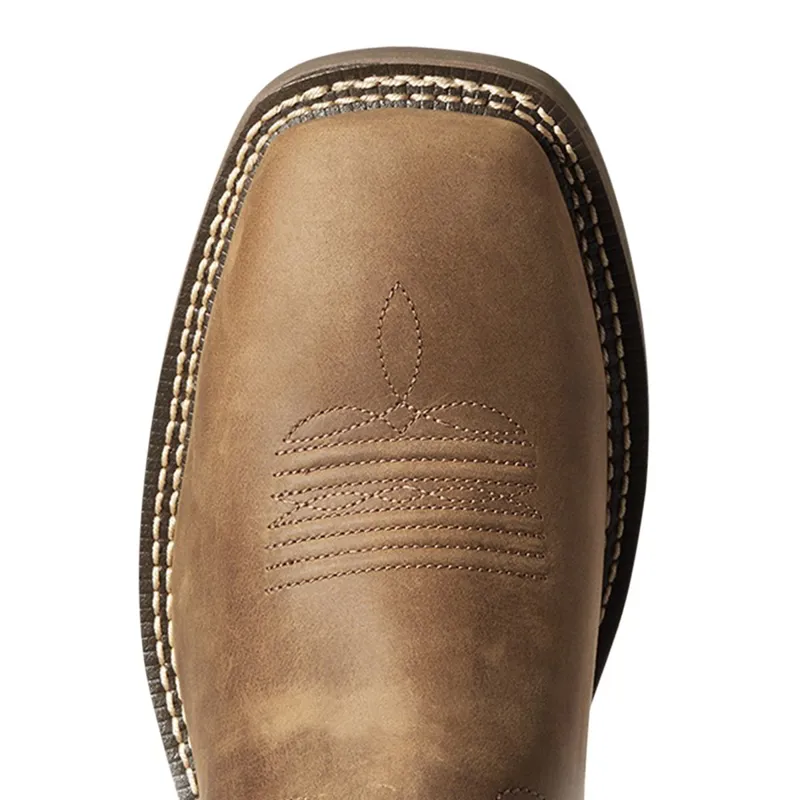 Ariat Hybrid Patriot H2O Men's Western Boots - Distressed Brown-1
