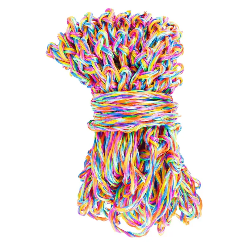 Hy Equestrian Slow Flow Snack Hay Net - Rainbow