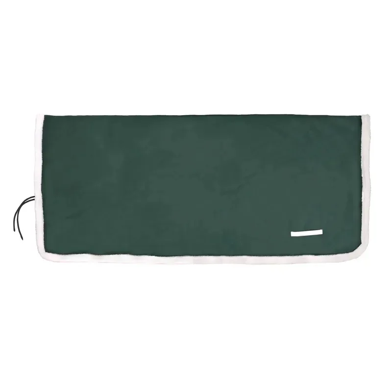 Hy Equestrian Christmas Elf Fleece Exercise Sheet - Green/White