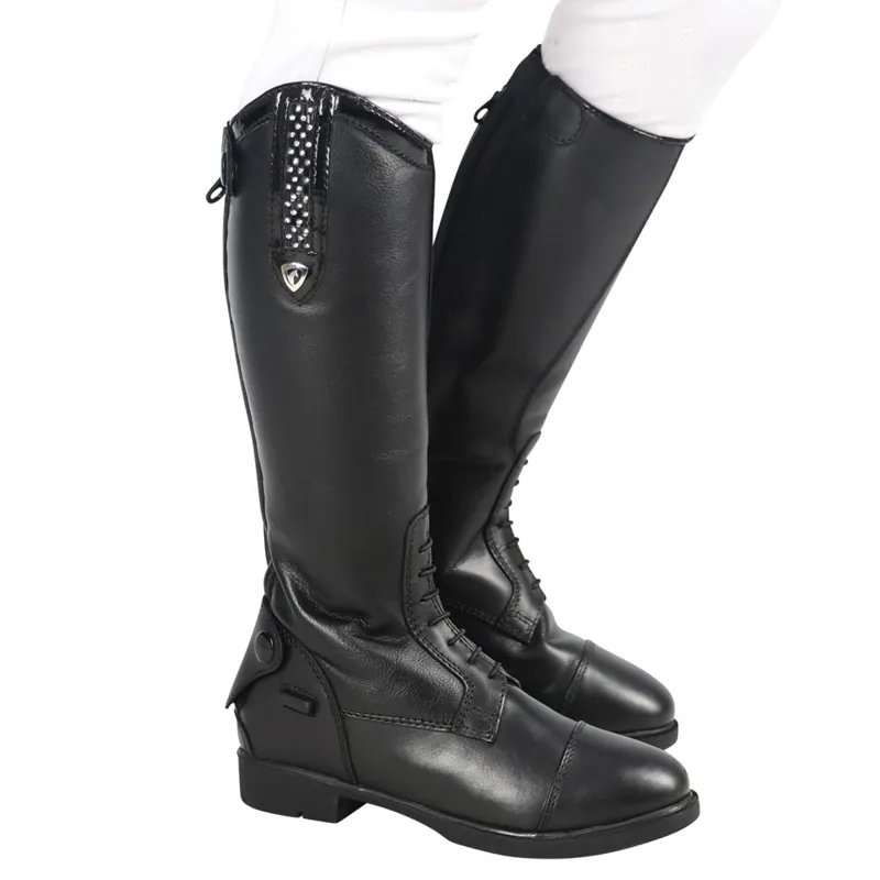 Hy Equestrian Arnara Junior Tall Riding Boots - Black