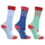 Hy Equestrian Festive Feet Junior Riding Socks - Christmas Characters