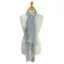 HyFASHION Printed Scarf - Fox and Rabbit/Oatmeal/Ginger Snap Brown