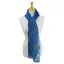 HyFASHION Printed Scarf - Stag/Ocean Blue