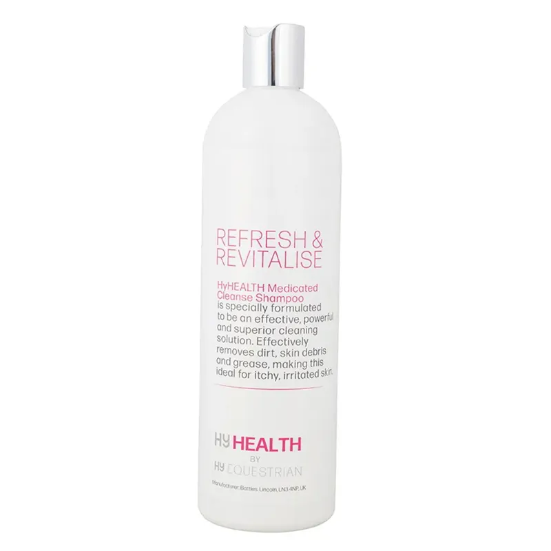 Hy Equestrian HyHEALTH Medicated Cleanse Shampoo-2