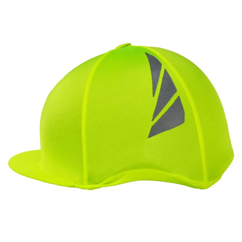 HyVIZ Reflector Helmet Cover - Fluorescent Yellow-1