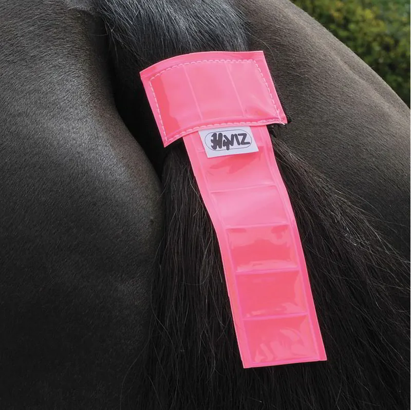 HyVIZ Fluorescent Tail Band - Pink-1