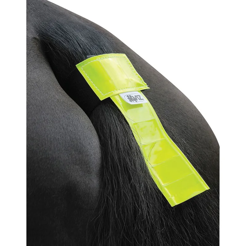 HyVIZ Fluorescent Tail Band - Yellow-1