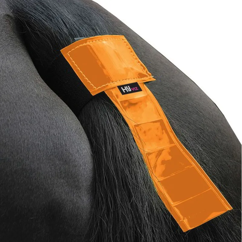 HyVIZ Fluorescent Tail Band - Orange-1