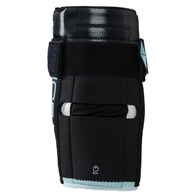Horseware Ice-Vibe Knee Wraps - Black/Aqua-2