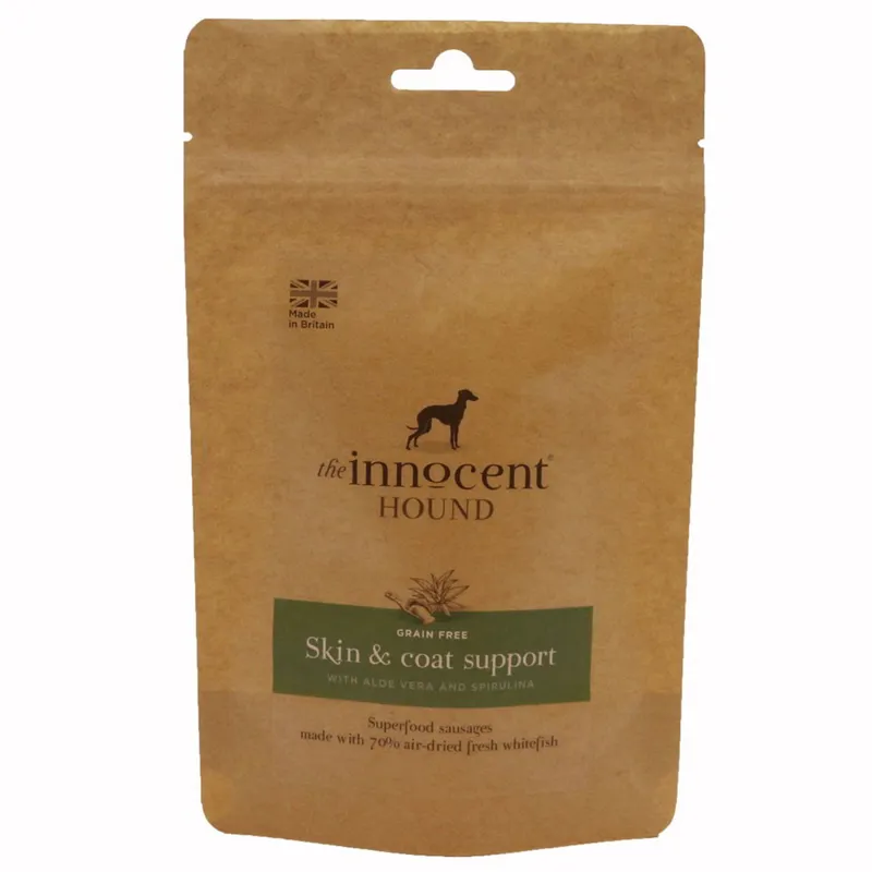 The Innocent Hound Skin and Coat Support Dog Treats - Aloe Vera/Spirulina-4
