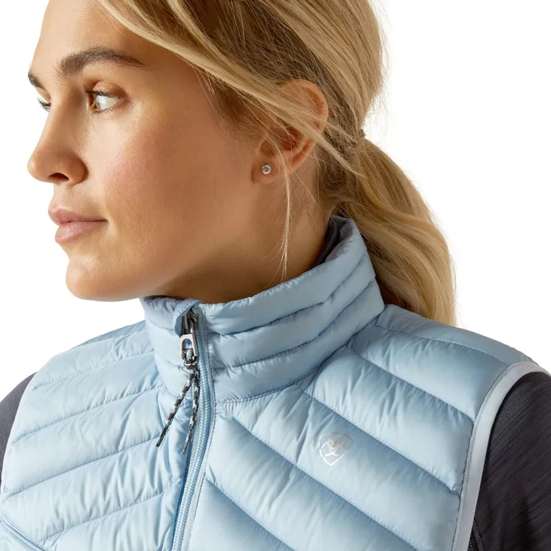 Ariat Ideal Down Ladies Vest - Cerulean Blue-3