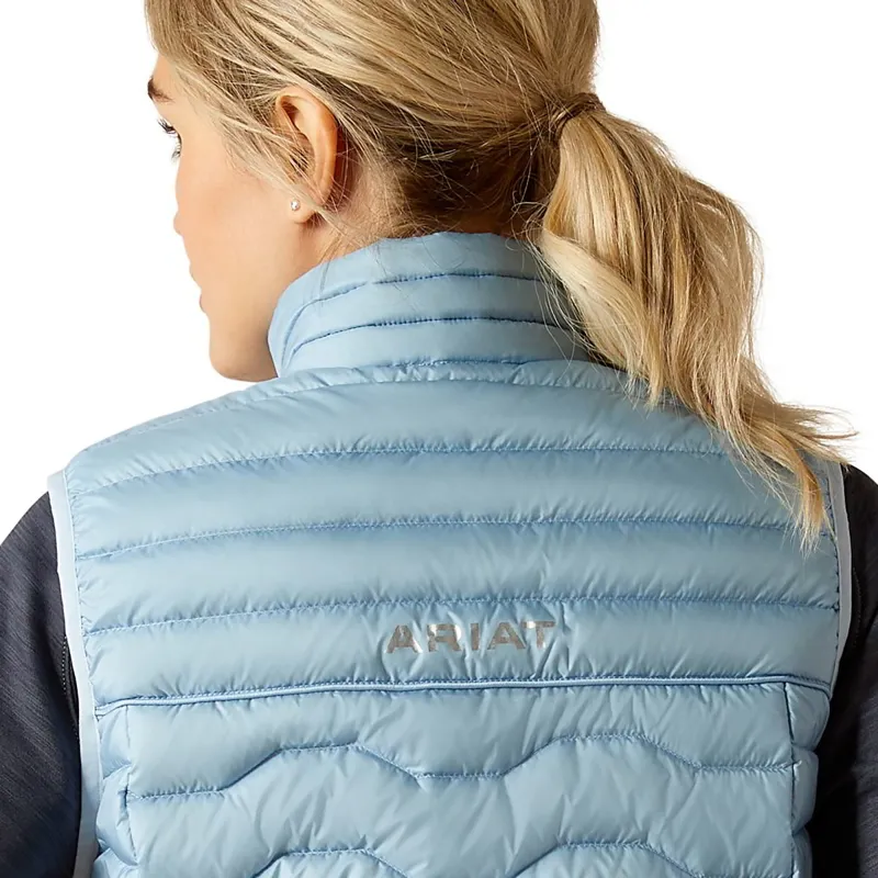 Ariat Ideal Down Ladies Vest - Cerulean Blue-2