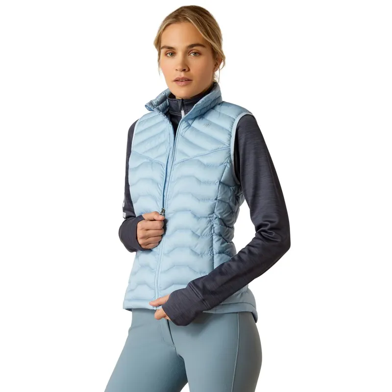 Ariat Ideal Down Ladies Vest - Cerulean Blue