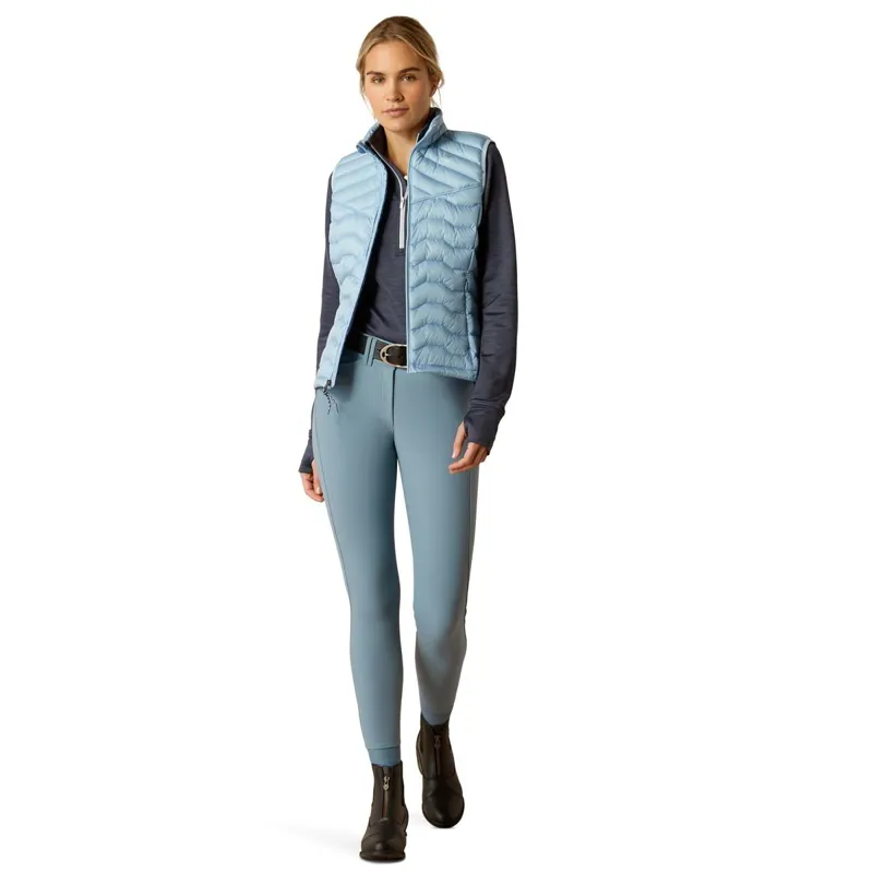 Ariat Ideal Down Ladies Vest - Cerulean Blue-1