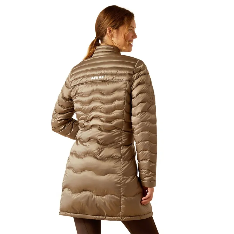 Ariat Ideal Down Women's Long Jacket - Brindle-4