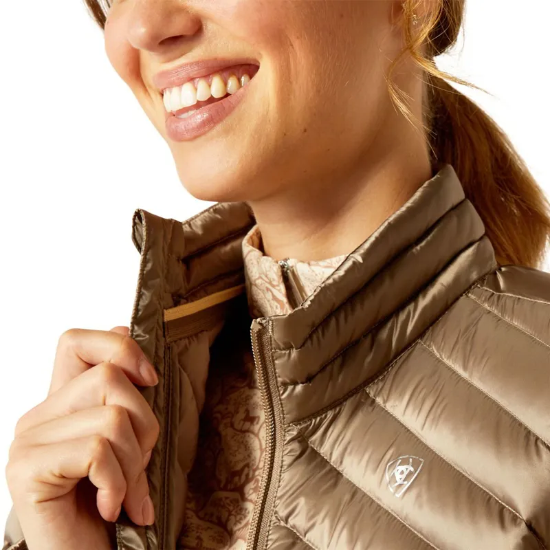 Ariat Ideal Down Women's Long Jacket - Brindle-2
