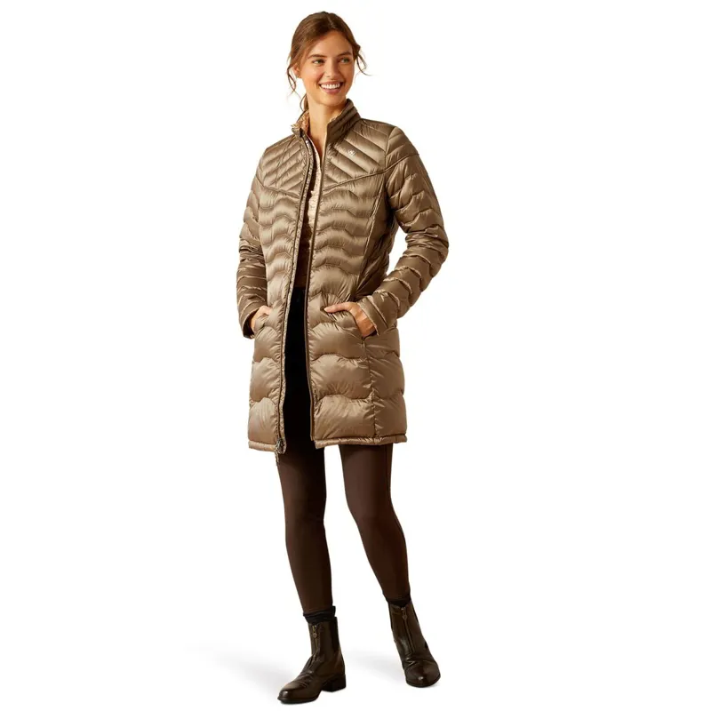 Ariat Ideal Down Women's Long Jacket - Brindle