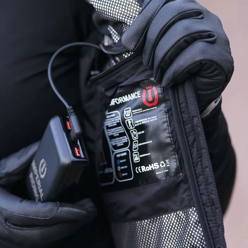 Imperial Riding Junior Heated Vest - Black-3