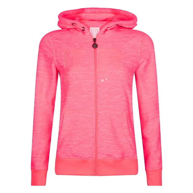 Imperial Riding Super Chill Women's Hoodie - Diva Pink Melange-1